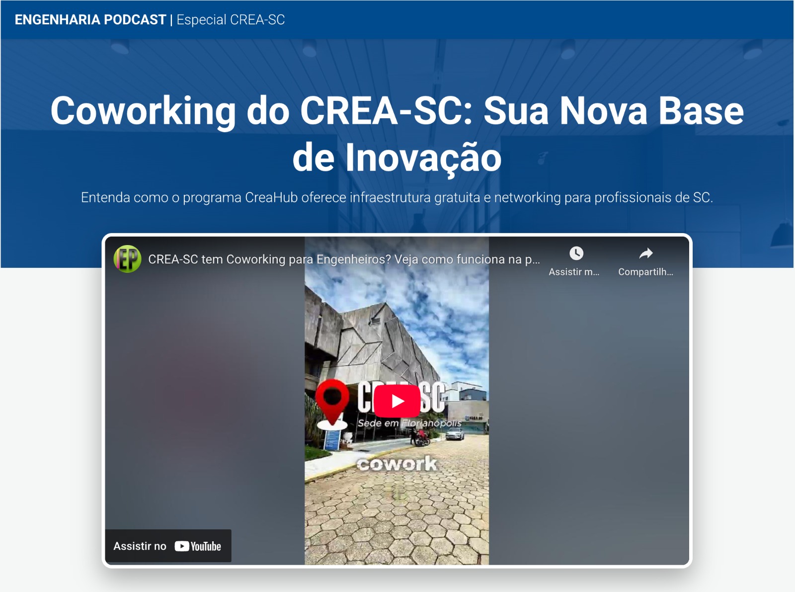 Coworking CREA-SC