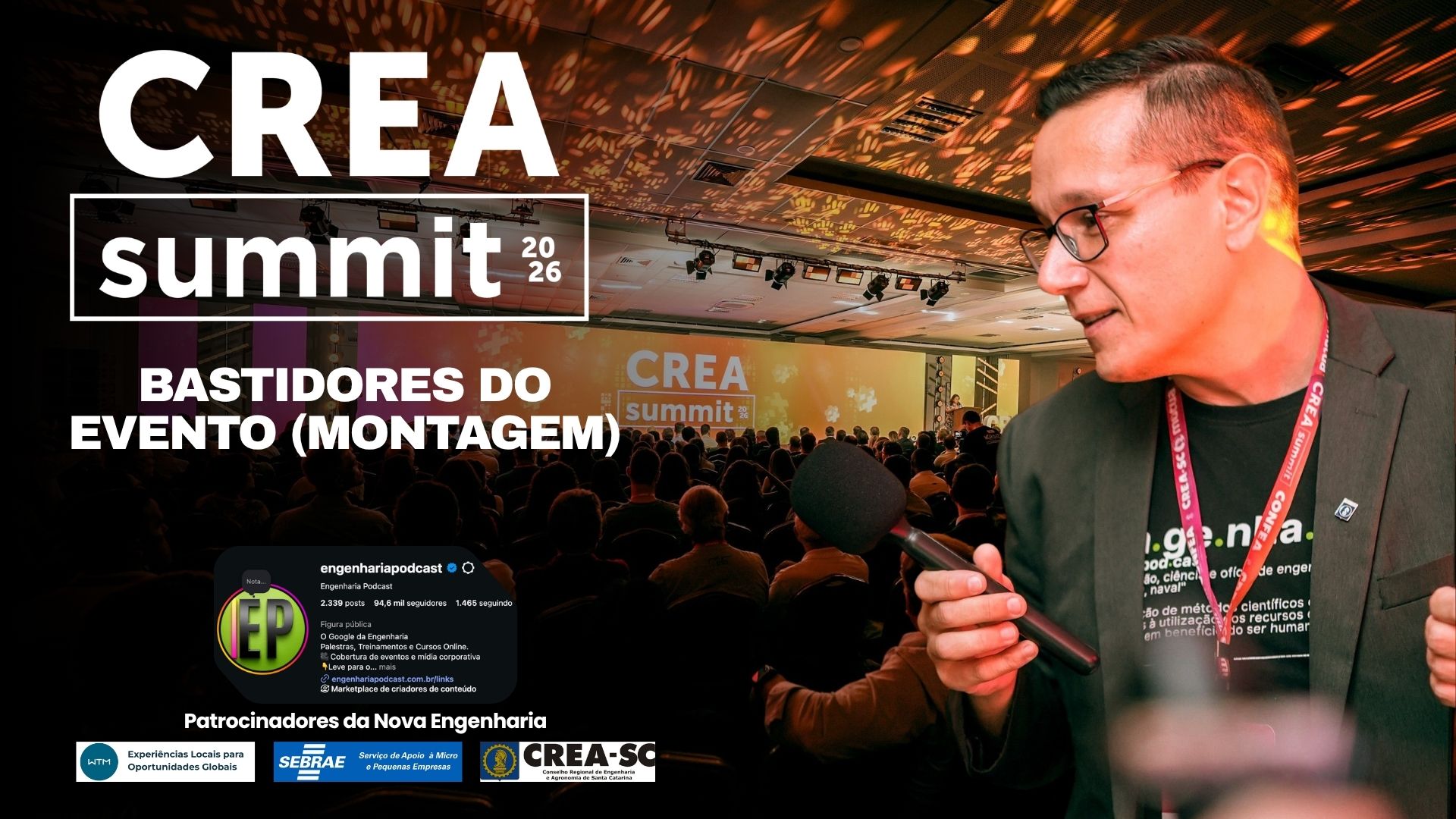 Bastidores do CREA Summit 2026
