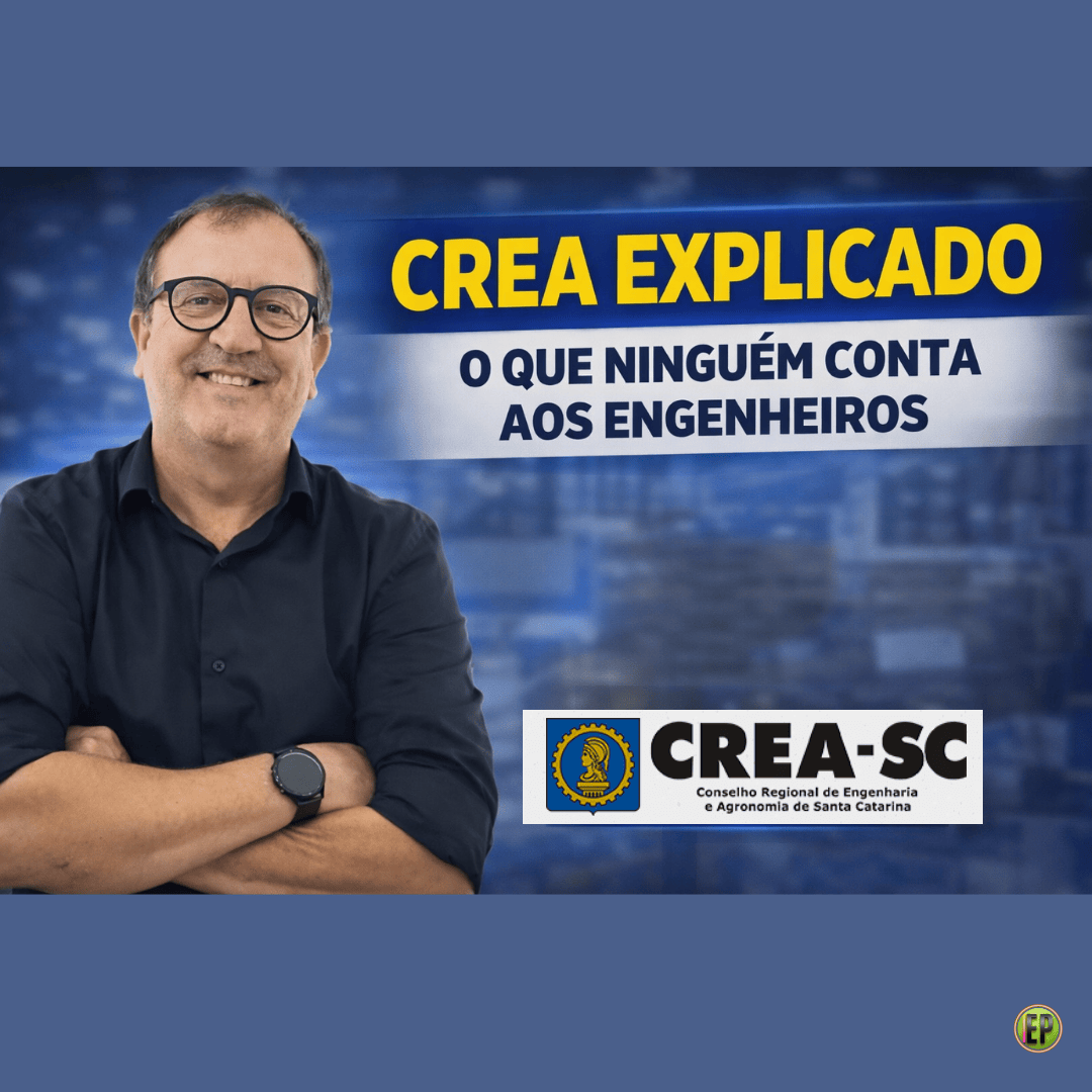Convidado do episódio sobre o CREA, CONFEA e MÚTUA no Engenharia Podcast