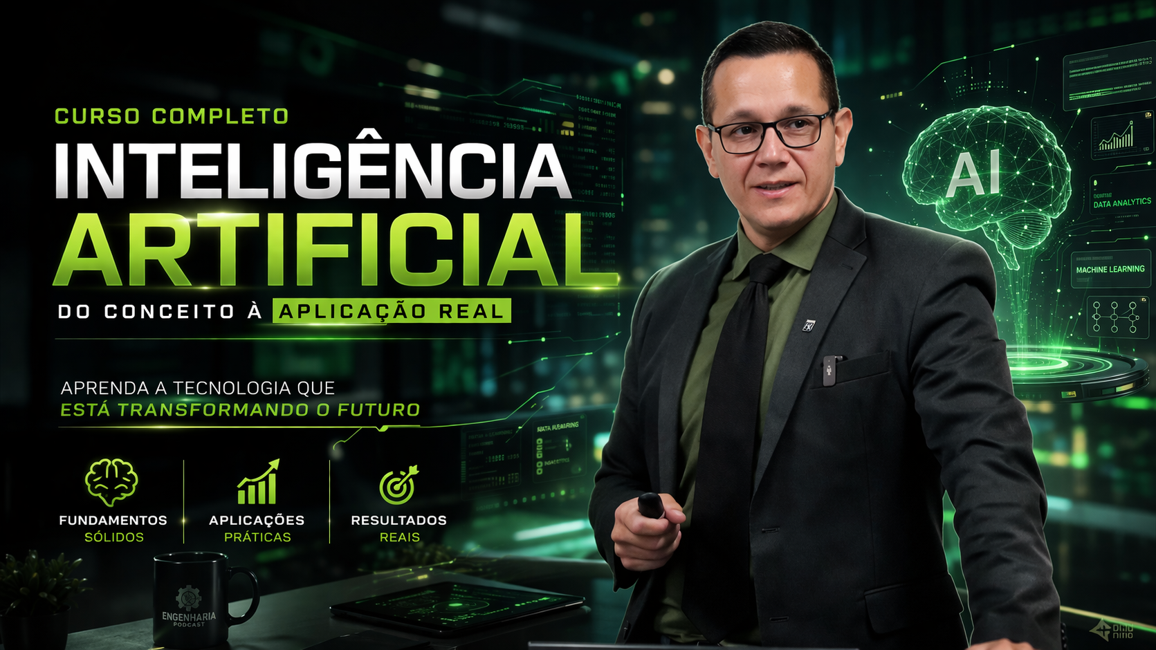 Curso Inteligência Produtiva com Inteligência Artificial - Engenharia Podcast