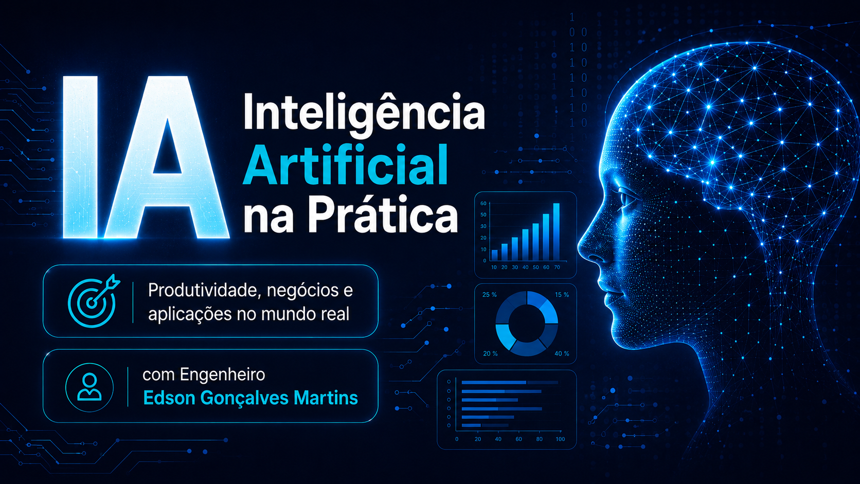Workshop IA na Prática com Engenheiro Edson Gonçalves Martins sobre ChatGPT, produtividade, liderança e futuro do trabalho