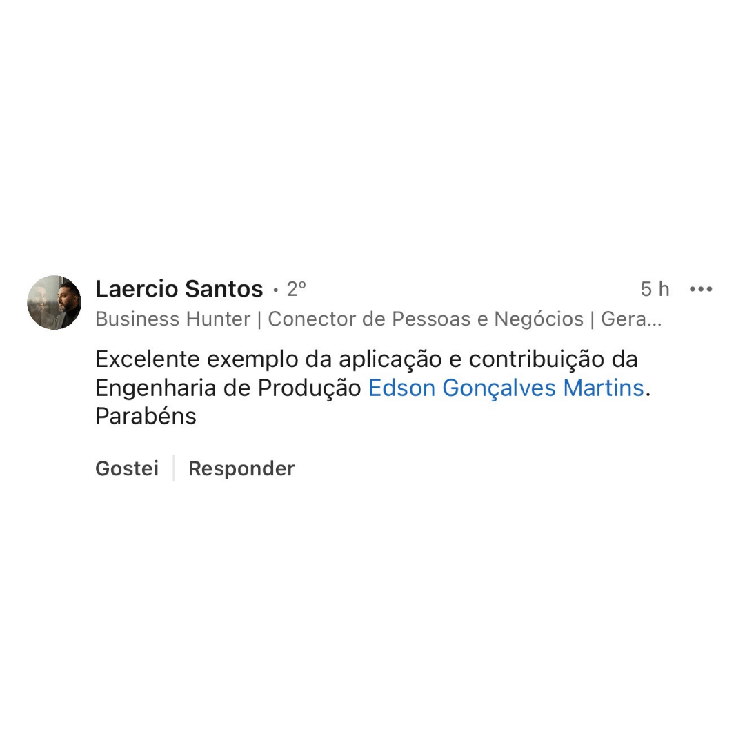 Comentário de profissional sobre Inteligência Artificial e engenharia