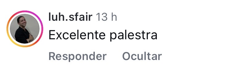 Depoimento sobre palestra de IA na engenharia