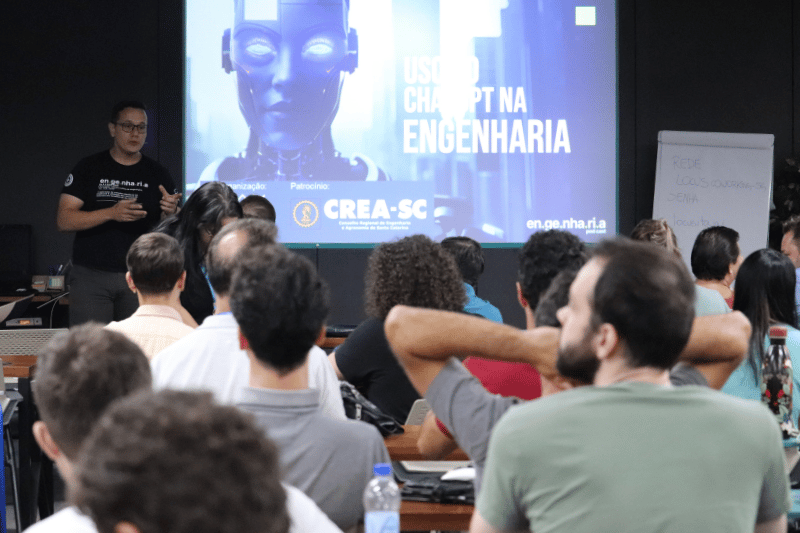 Treinamento de IA para profissionais na AMFRI
