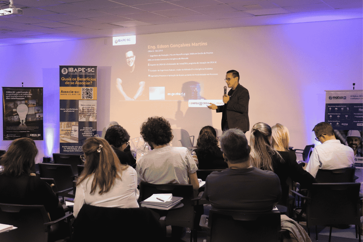 Palestra de Inteligência Artificial em evento do IBAPE SC