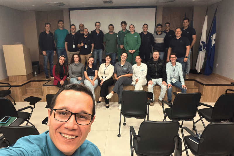Palestra de IA para ambiente empresarial