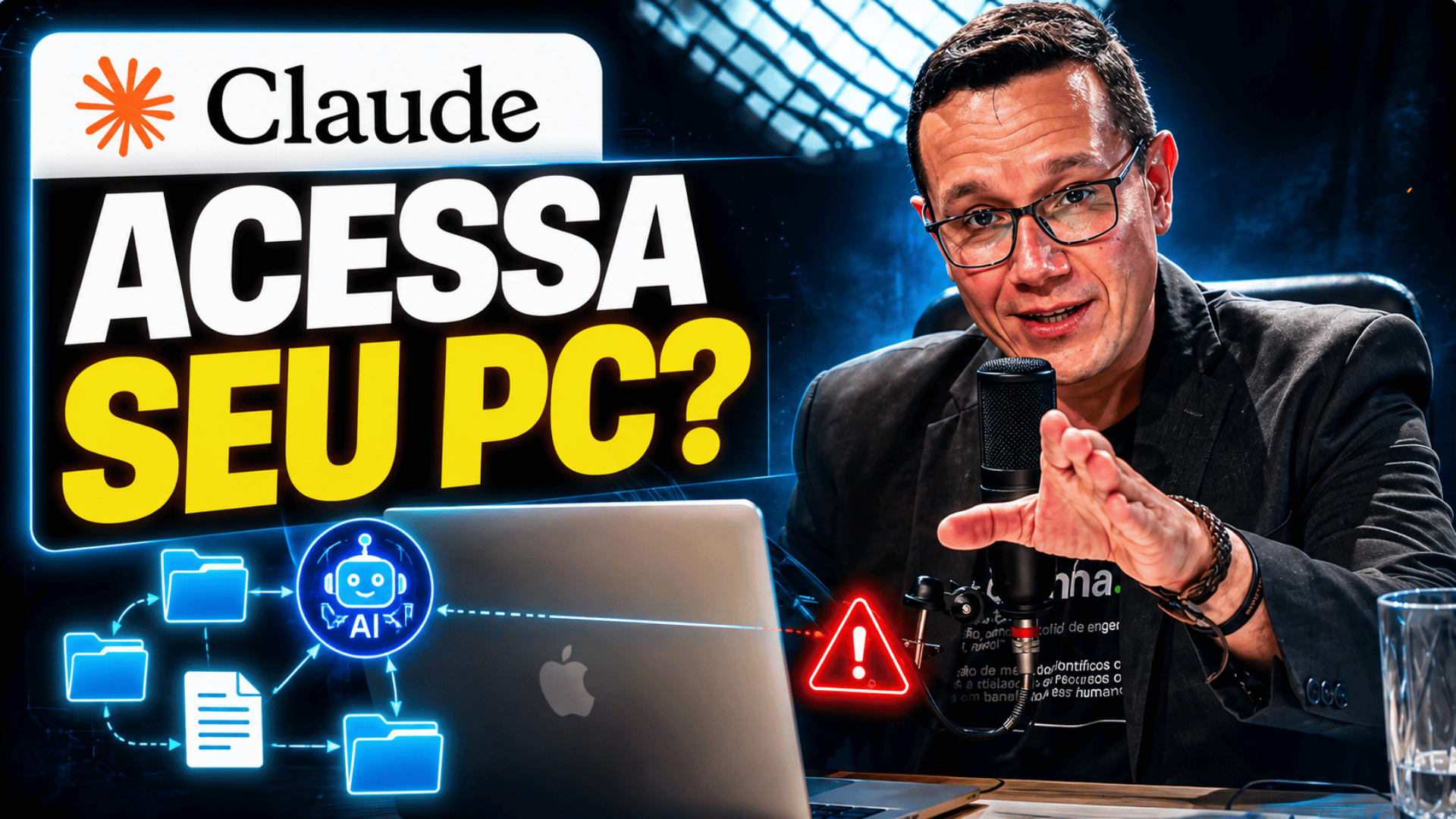 Claude Cowork, agente de Inteligência Artificial que acessa arquivos e aplicativos autorizados