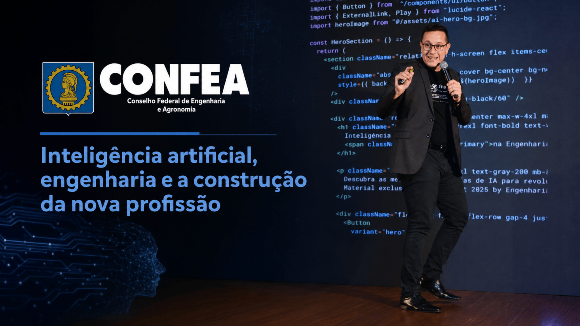 Engenheiro Edson Martins em destaque no Confea para falar sobre Inteligência Artificial na Engenharia