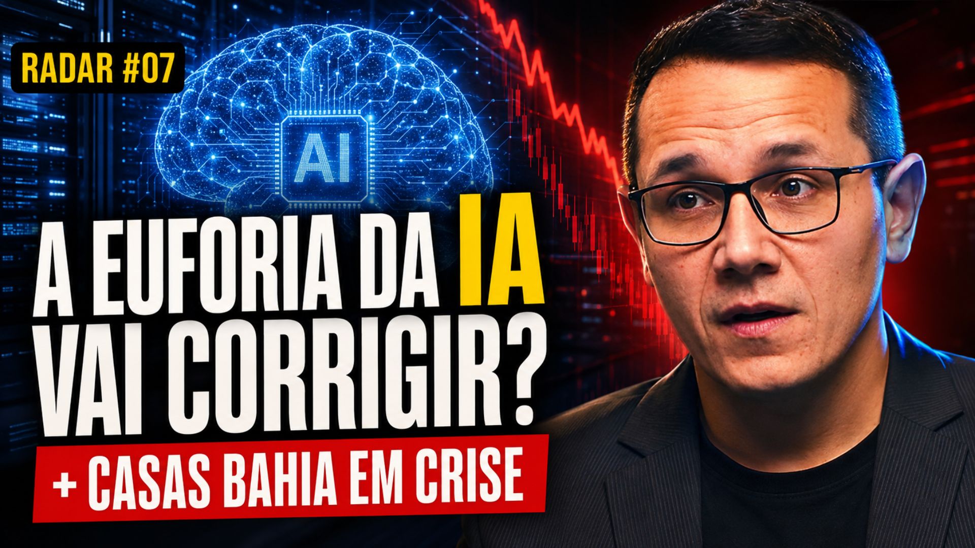 Mercado de inteligência artificial diante de correção, energia e crédito