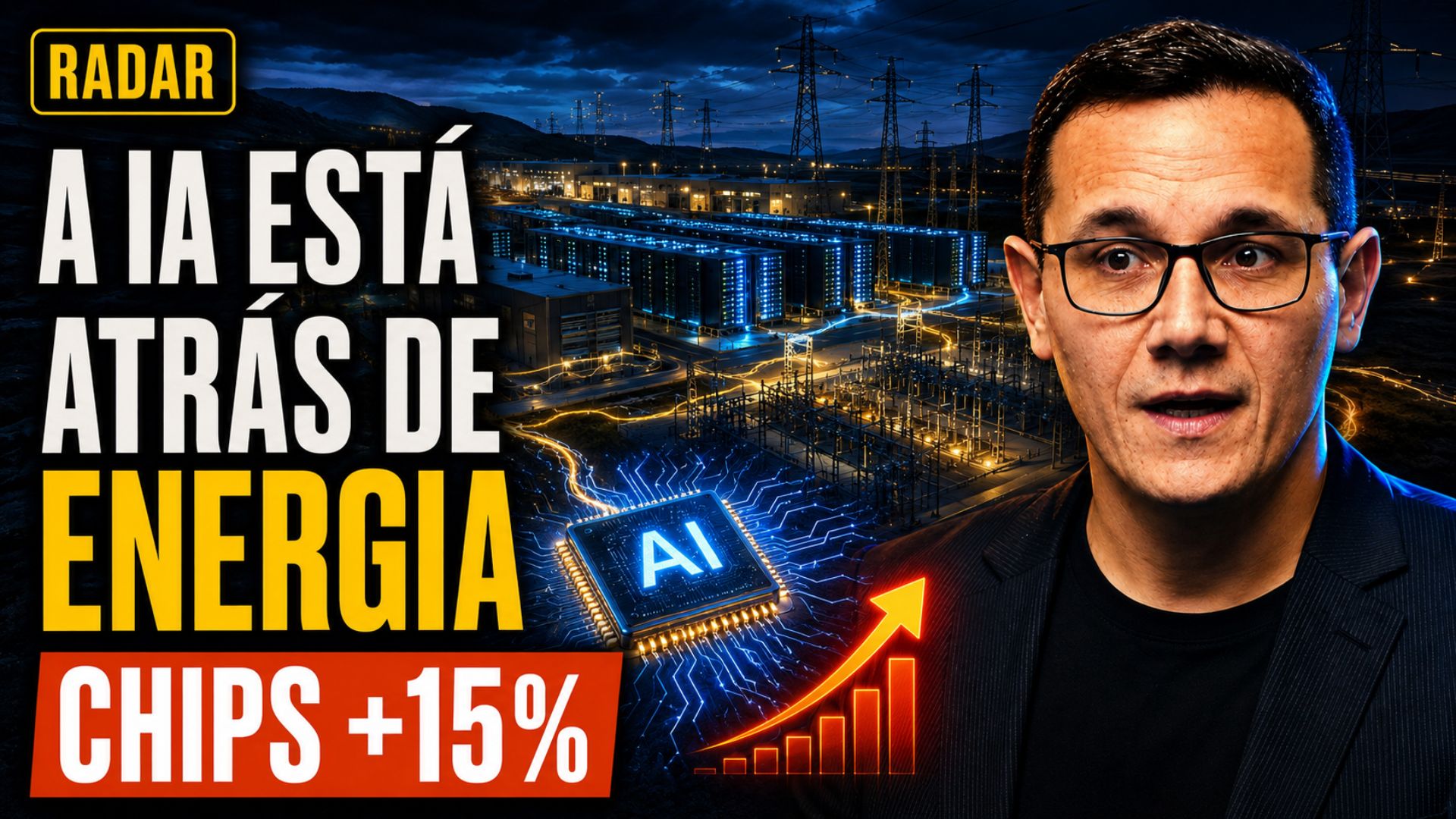 Inteligência Artificial, energia para data centers e aumento no preço dos chips