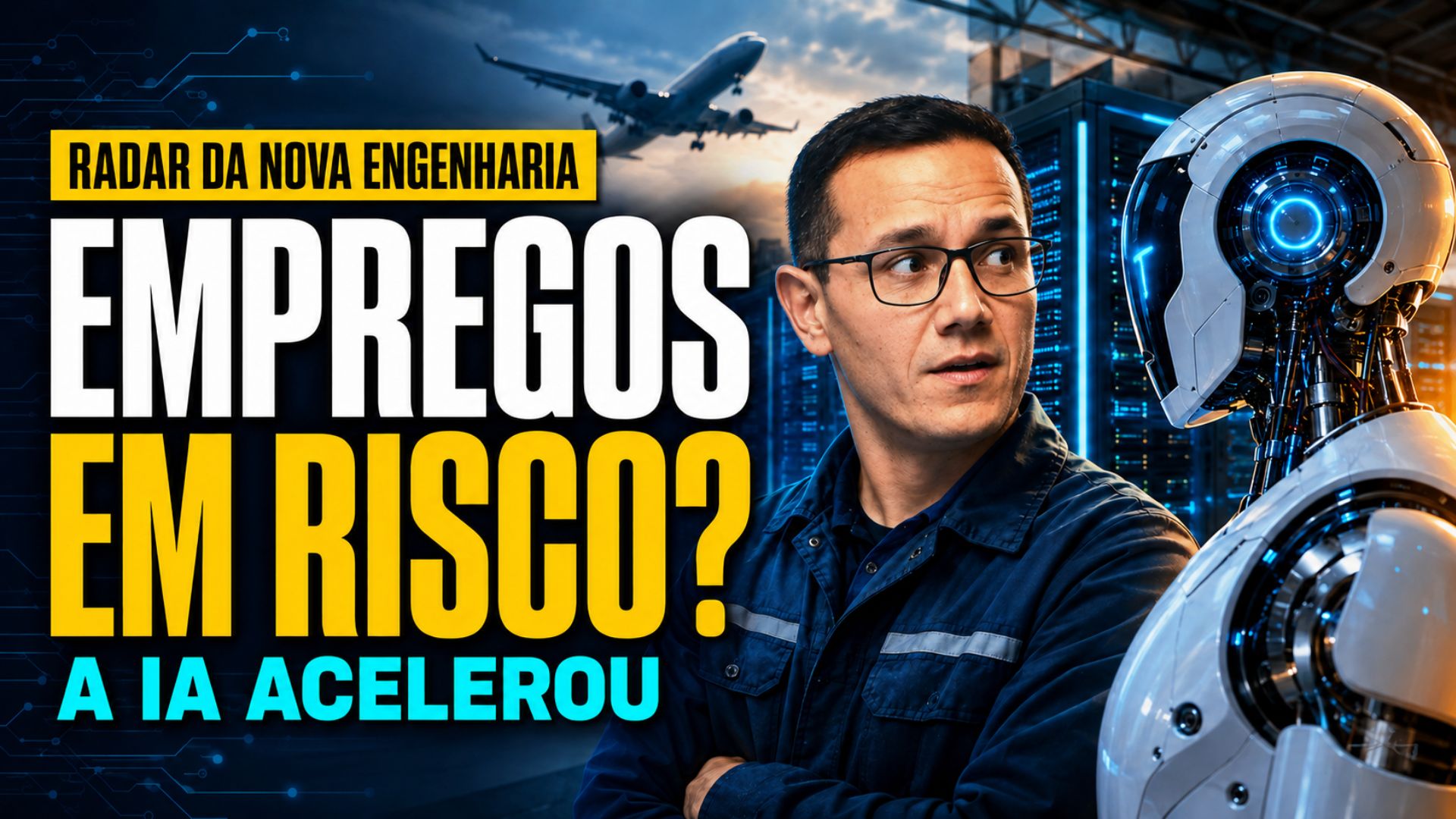 Inteligência artificial, desemprego jovem, servidores e automação