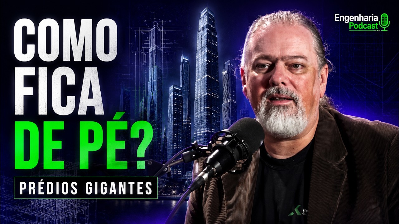 Engenheiro Karlo em entrevista sobre protensão, concreto protendido e construção industrializada
