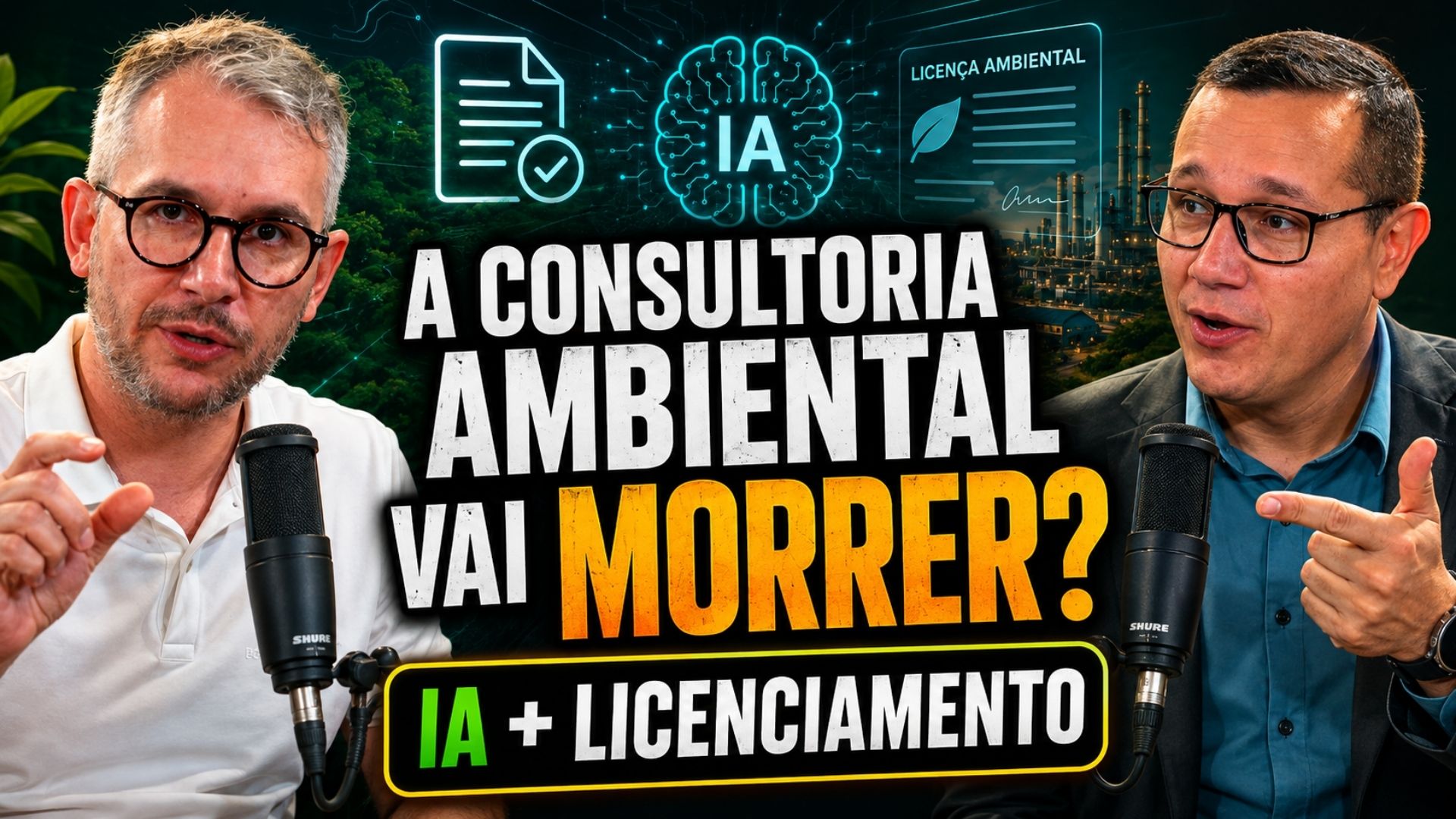 Victor Silvestre em entrevista sobre consultoria ambiental, Inteligência Artificial e licenciamento