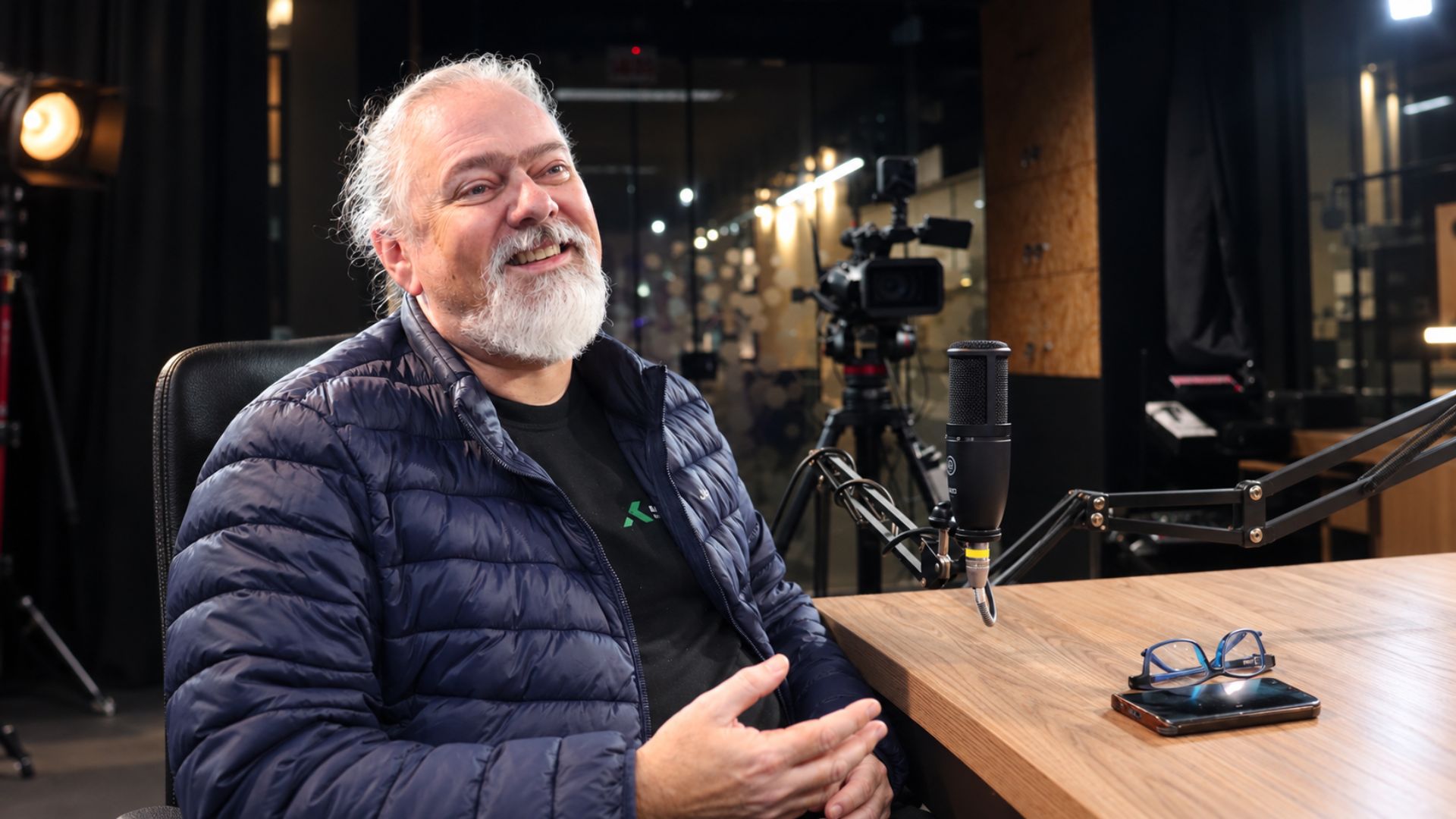 Engenheiro Karlo, projetista estrutural, durante entrevista no Engenharia Podcast