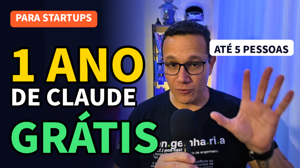 Claude grátis por 1 ano para startups: como funciona o Claude for Startups